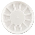 Dart DCC20RL Vented Foam Lids Fits 6 to 32 oz Cups, White - Case of 5 - Exclusive Design