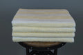 Fibertone 4-Piece Cabana Beach Towel Set, Sandstone (60x30) - Exclusive Design