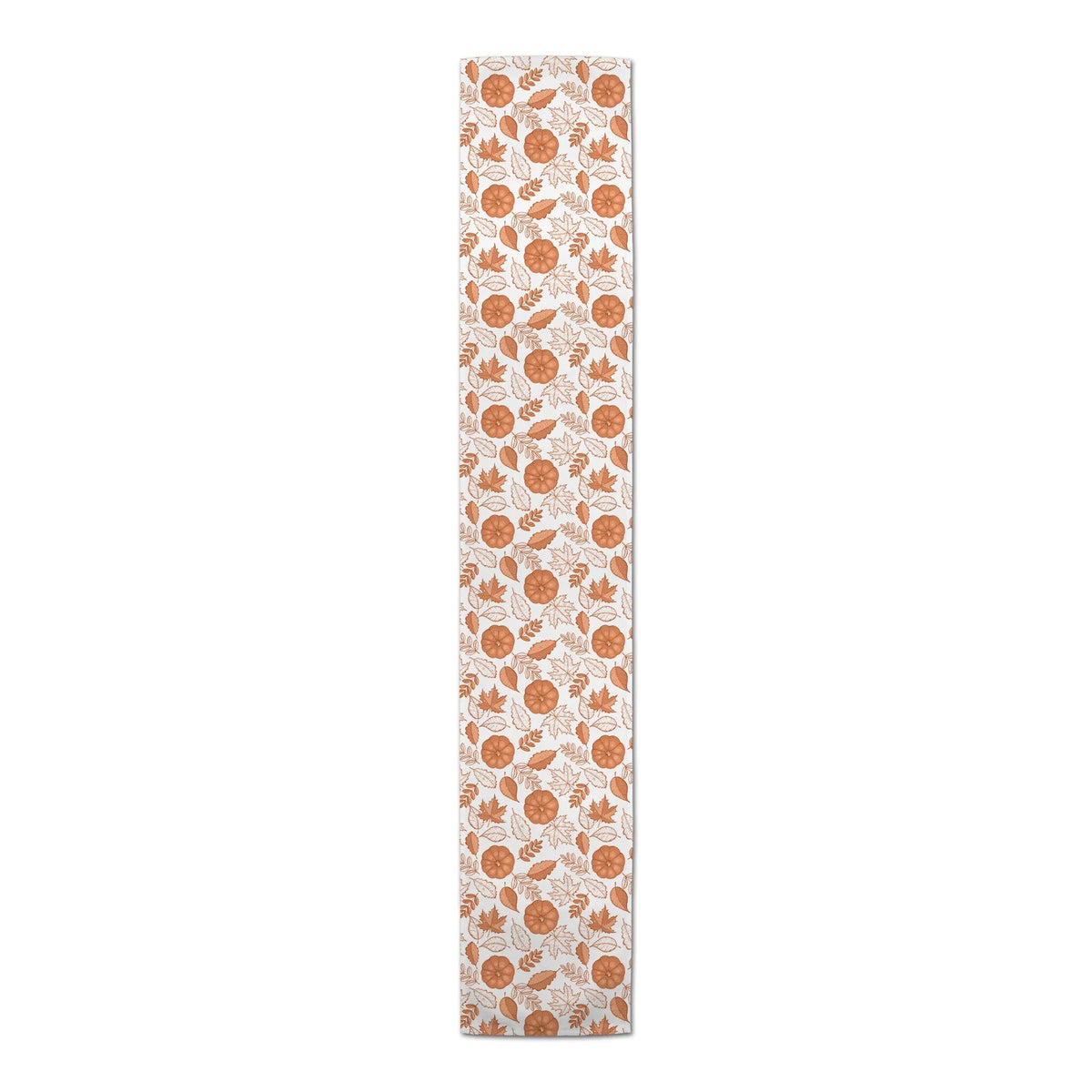Stylish Creative Products Fall Foliage Orange 16x72 Poly Twill Table Runner