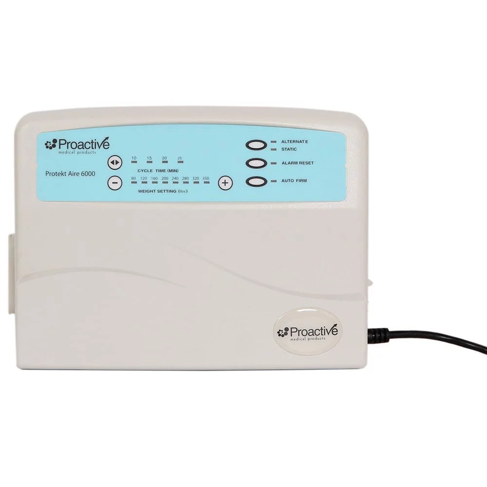 Proactive Medical 80065 Protekt Aire 6000 Low Air Loss and Alternating Pressure Overlay Raised Rail System - Exclusive Design