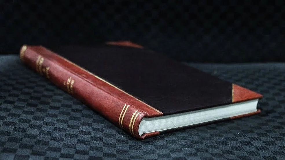 Stylish Inner mission pamphlets ... By J.B. Paton (1908) [Leatherbound]