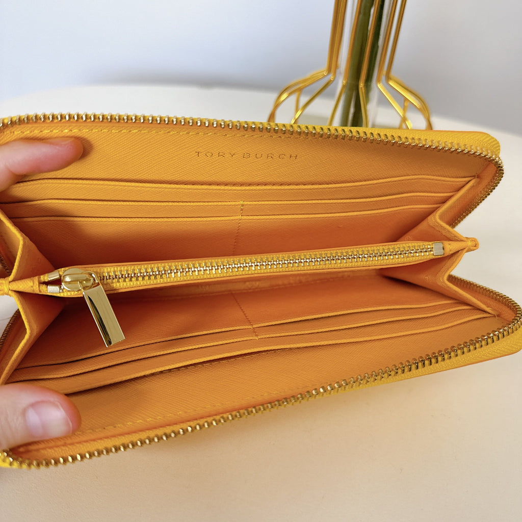 Tory Burch 52901 Emerson Zip Continental Wallet IN CASSIA - Exclusive Design