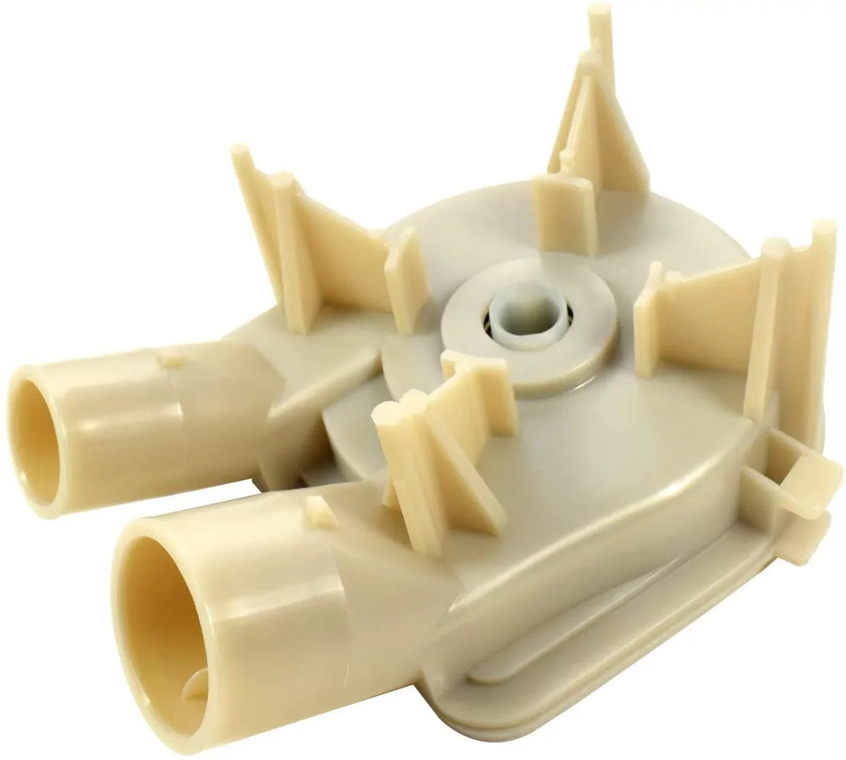 HQRP 2-Pack Washer Drain Pumps compatible with Maytag 2DMTW5705TW0 3RMTW4905TW2 3UMTW5955TW1 7MMTS0510XW0