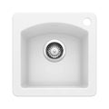 Blanco DIAMOND Bar SILGRANIT Sink Dual Deck SILGRANIT Sink White - Exclusive Design