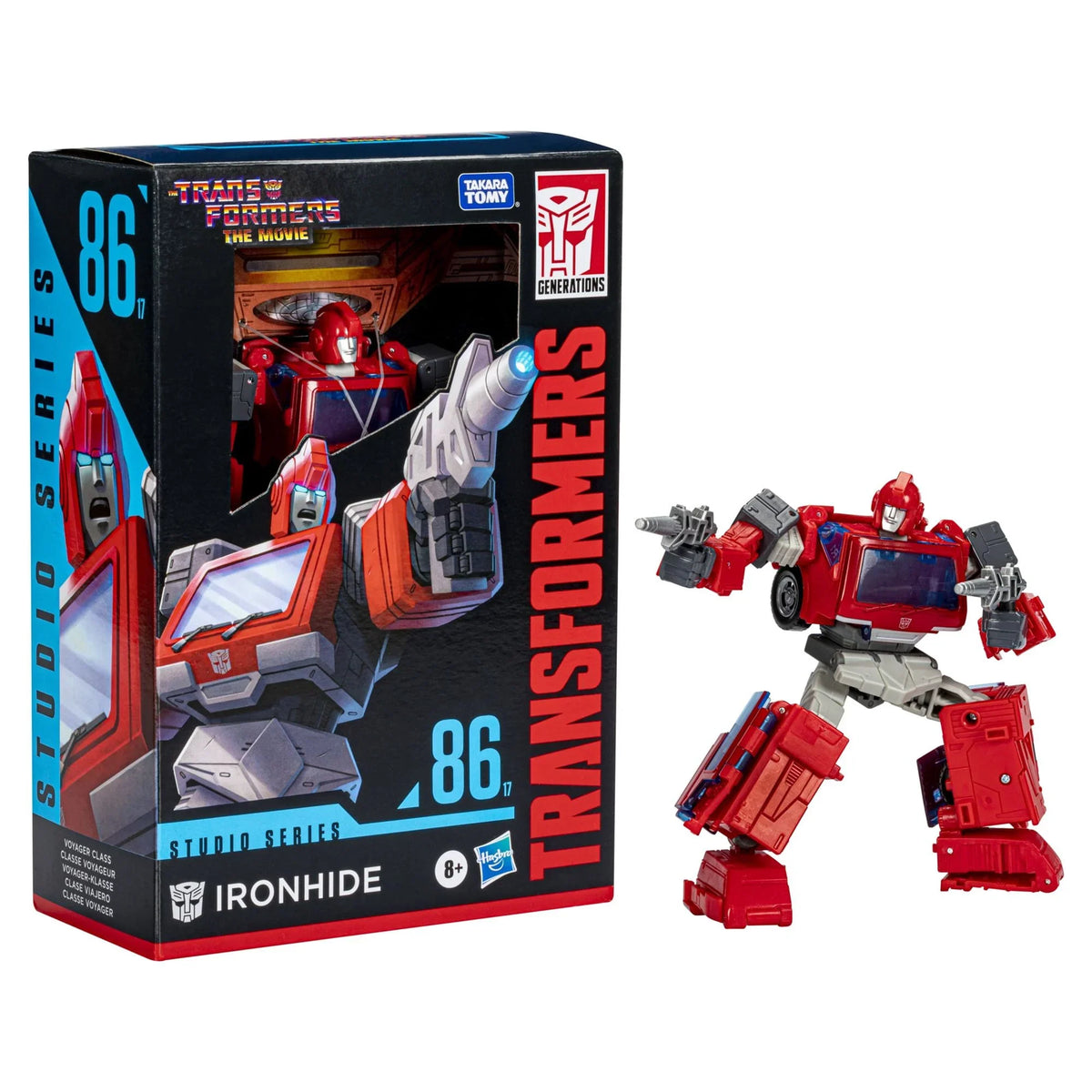 Stylish Transformers Studio Series 86-17 Voyager Class The Transformers: The Movie Ironhide Action Figure