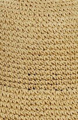 Womenâs Kate Spade New York Metallic Crochet Bucket Hat Tan - Exclusive Design