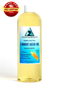 Carrot Seed Oil Organic Carrier Cold Pressed Premium Fresh 100% Pure 16 oz