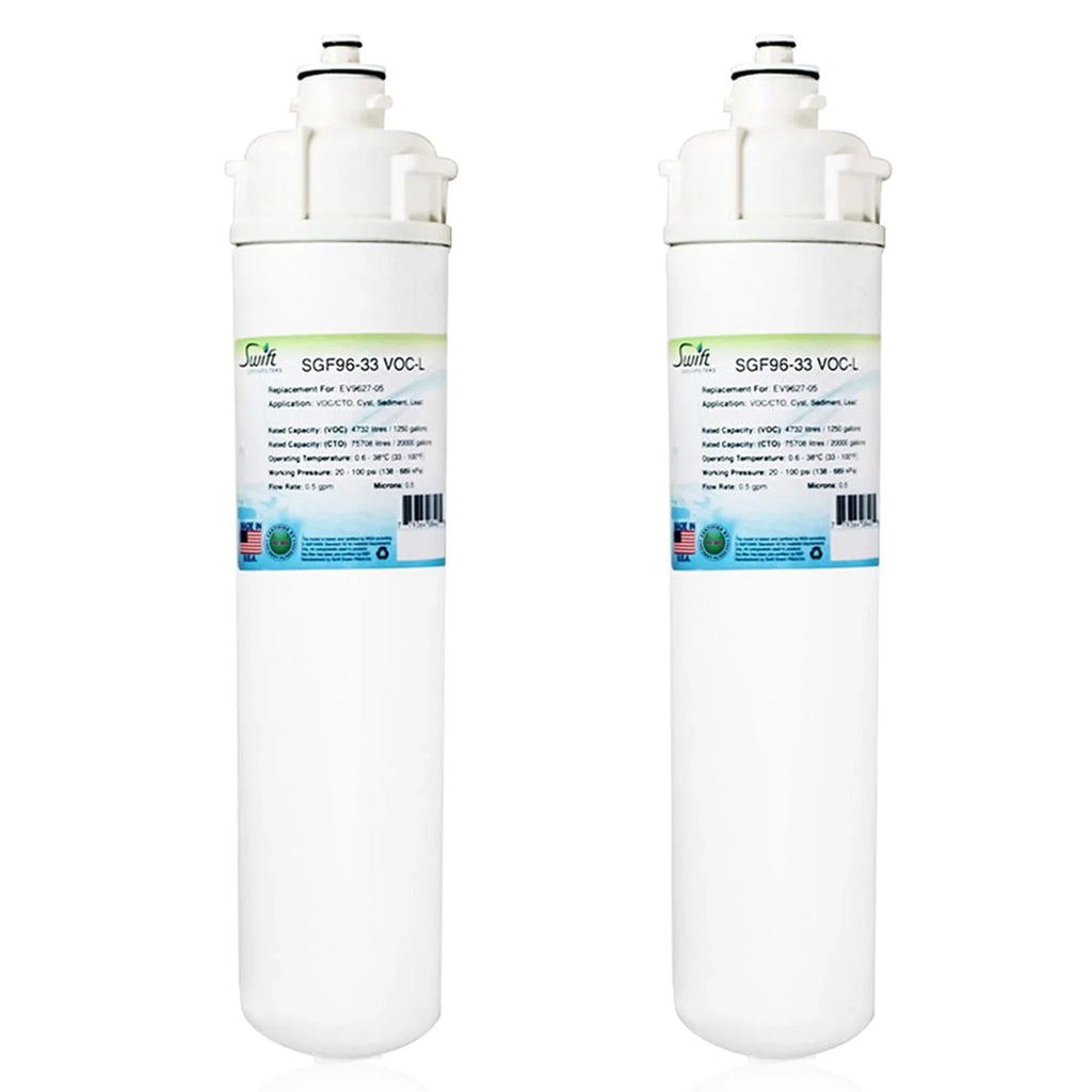 Stylish Swift Green Filters SGF-96-33 VOC-L Compatible Commercial Water Filter for EV9627-05, Made in USA (Pack of 2)