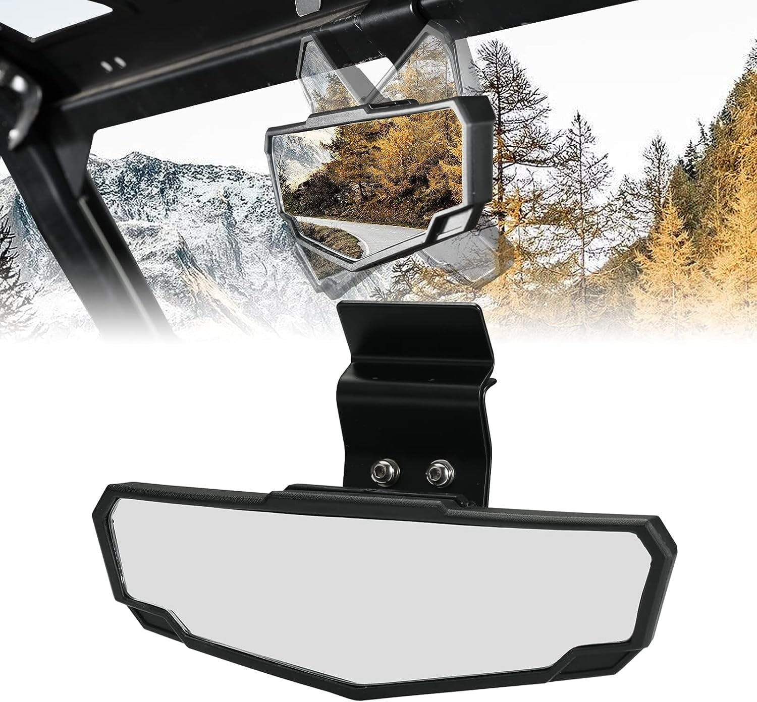 A & UTV PRO Center Convex Rear View Mirror for Can-Am Defender - Exclusive Design