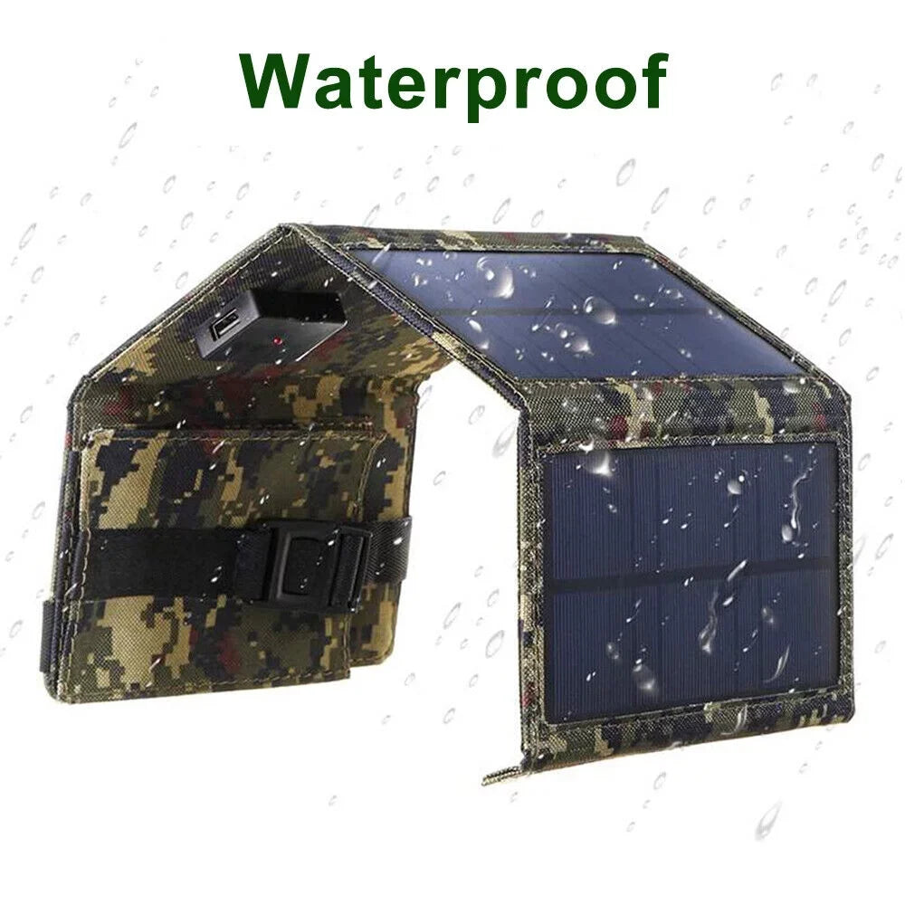 Jahy2Tech Foldable Outdoor 80W USB Solar Panel Portable Phone Charger Camping Hiking Rechargeable Battery High Quality