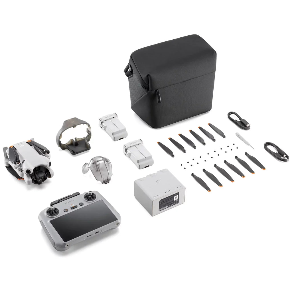 DJI Mini 4 Pro 4K HDR Drone Fly More Combo with RC 2 Remote Kit CP.MA.00000735.01