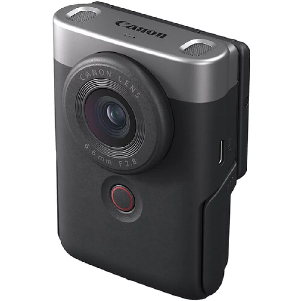 Canon PowerShot V10 Vlog Camera (Silver) - Exclusive Design