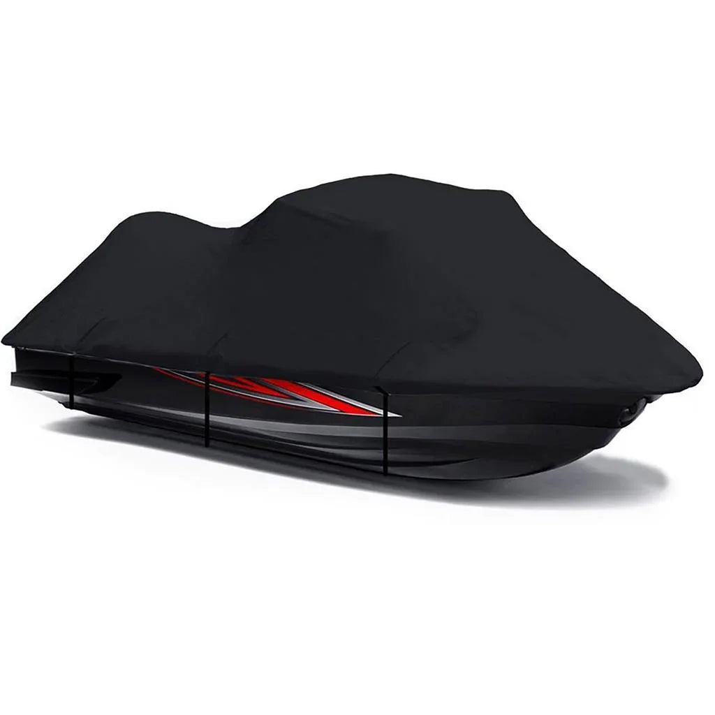 BLACK 600 DENIER JetSki Cover Compatible for Sea Doo Sea-Doo 1996 1997 2000 2002 GTX Jet Ski Watercraft Cover - Exclusive Design