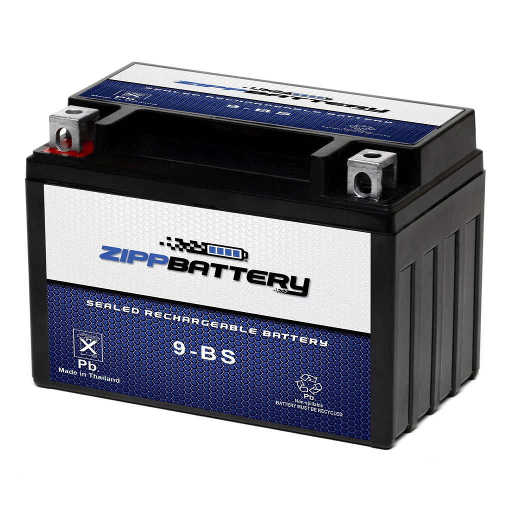 Zipp Battery Ytx9-Bs Atv Battery for Honda 250Cc Trx250Ex Te Tm 2001 - Exclusive Design