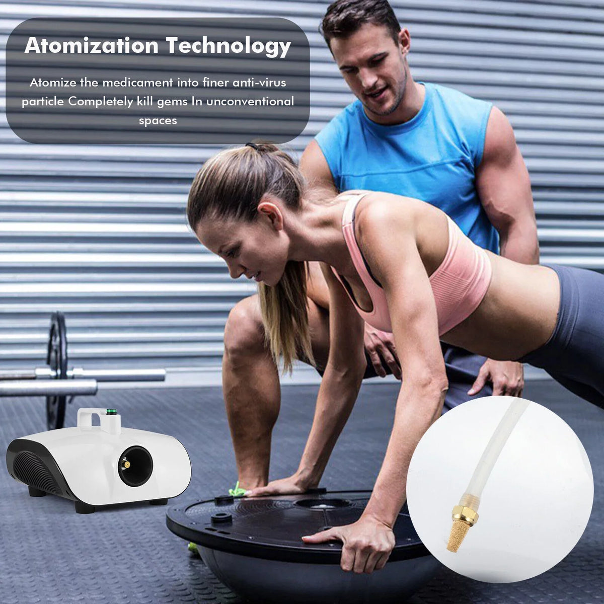 Atomizer. Equipment