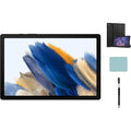 Stylish Restored SAMSUNG Galaxy Tab A8 Android WiFi Tablet, 10.5'' Touchscreen (1920x1200) LCD Screen, 128GB Storage, Bluetooth, Android 11 OS, Gray with Mazepoly Accessories