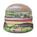 Stylish Inflatable Brown Cheeseburger Deluxe Island Swimming Pool Float 60-Inch