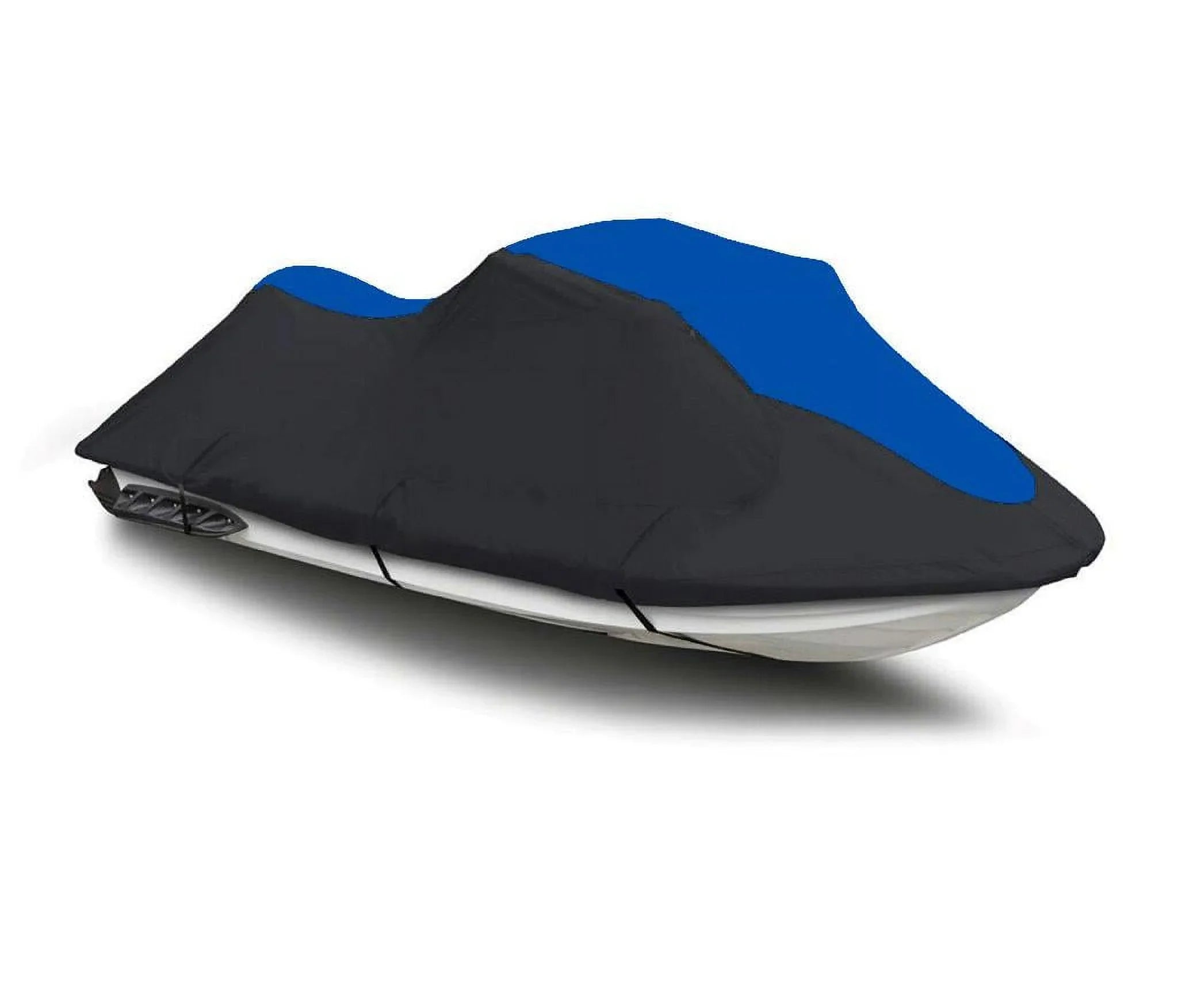 BLACK / BLUE HEAVY-DUTY, PWC 600D JET SKI Cover Compatible for Yamaha VX Limited 2016 2017 2018 2019 2020 2021 2022