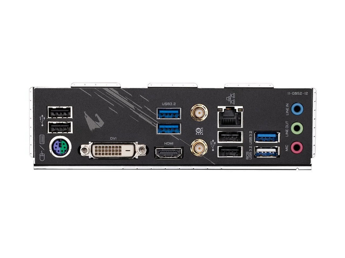GIGABYTE B550M AORUS ELITE AX (rev 1.3) AM4 AMD B550 Micro-ATX Motherboard with Single M.2, SATA 6Gb/s, USB 3.2 Gen 1, Realtek GbE LAN, PCIe 4.0