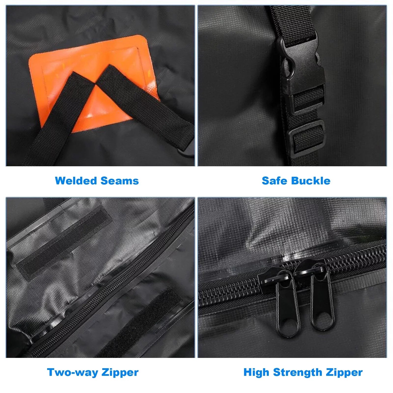 Htovila 600D Waterproof Cargo Bag Car Roof Cargo Carrier Universal Luggage Bag Storage Cube Bag for Travel Camping - Exclusive Design