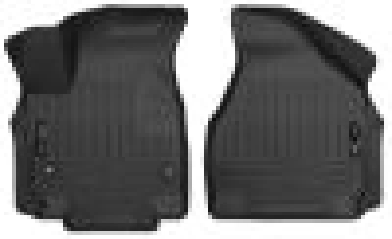 Husky by RealTruck Weatherbeater Series Front Floor Liners Black Front Row Compatible with select: 2017-2021 Chrysler Pacifica Touring L, 2023 Chrysler Pacifica - Exclusive Design
