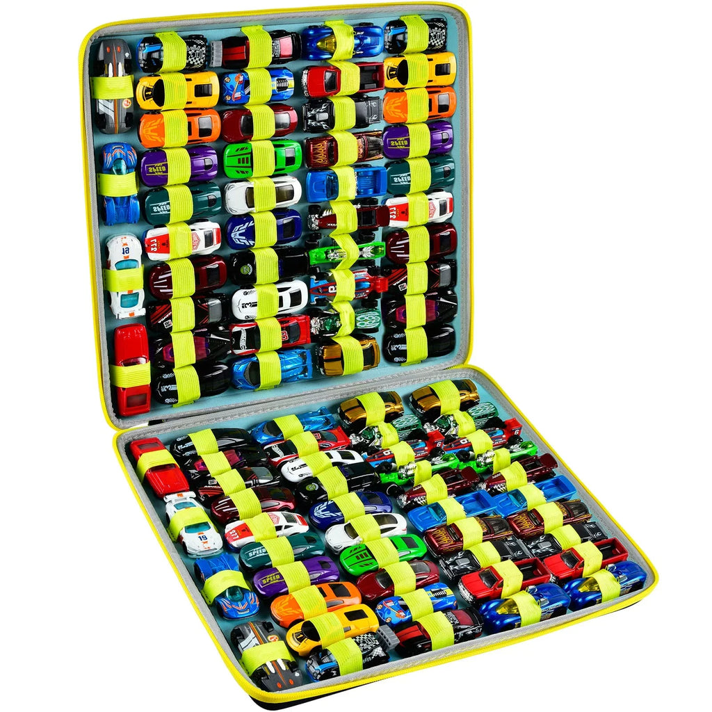 Stylish Toy Storage Organizer Case, 88 Car Display Carrying Container Holder (Box Only)