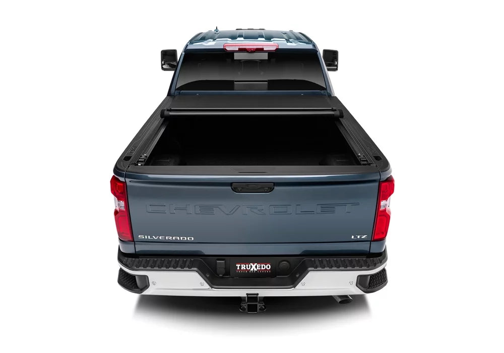 RealTruck TruXedo Pro X15 Soft Roll Up Truck Bed Tonneau Cover | 1473301 | Compatible with 2020-2021 Chevy/GMC Silverado/Sierra 2500/3500HD 6' 10" Bed (82.2")