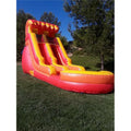 Commercial Grade PVC Marble Vinyl Inflatable Water Slide 15ft Volcano w Blower - Exclusive Design