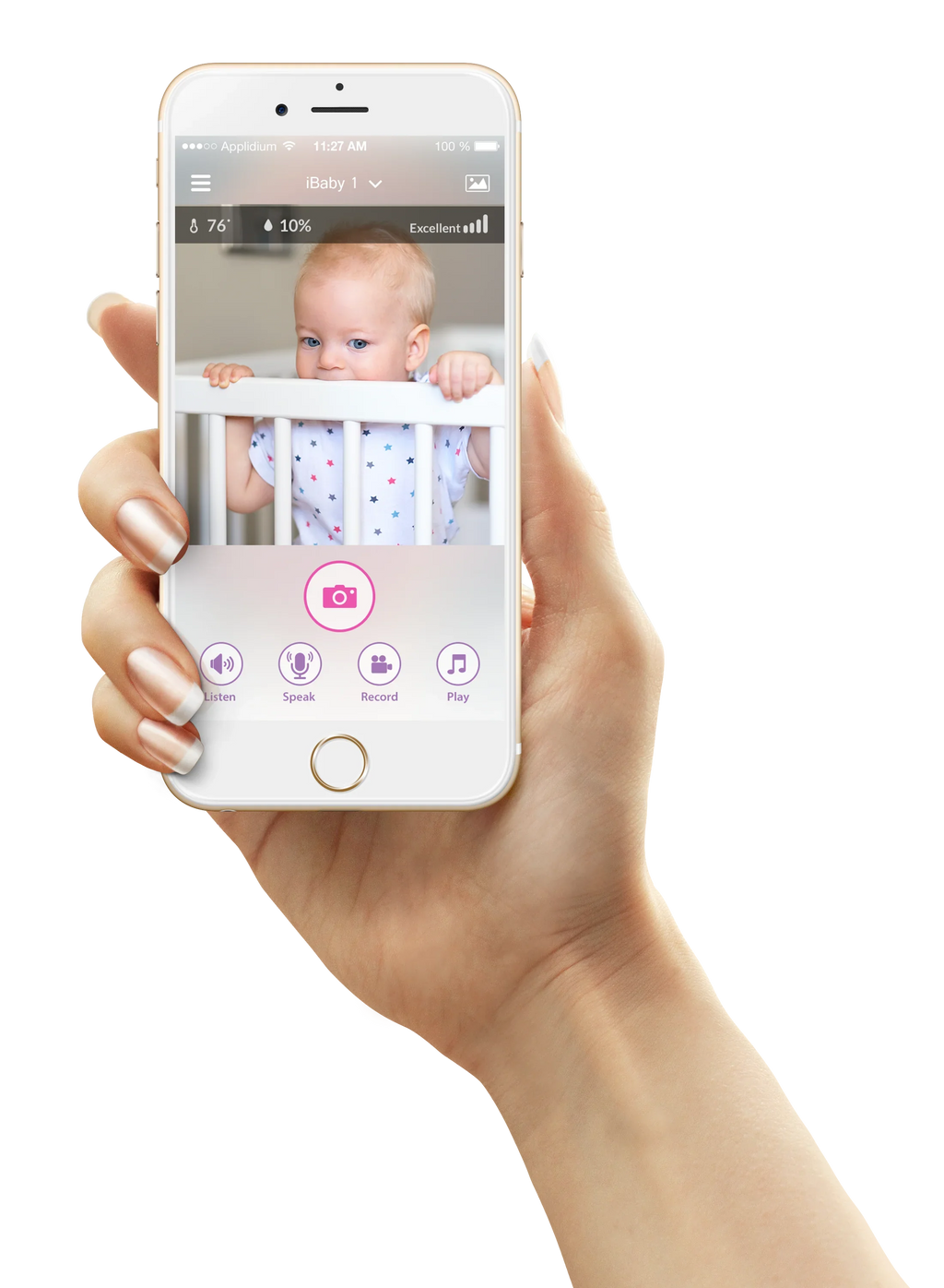 iBaby M7 Lite Smart Wi-Fi Enabled Total Baby Care System