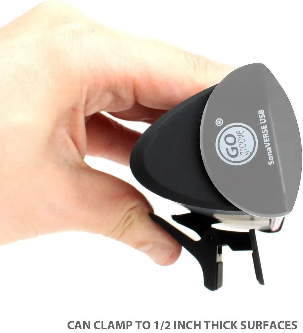 SonaVERSE USB Speakers for Laptop Computer - USB Powered Mini Sound Bar with -On Portable External Speaker