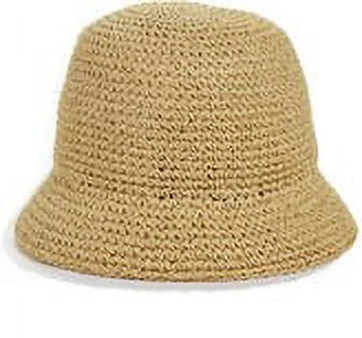 Womenâs Kate Spade New York Metallic Crochet Bucket Hat Tan - Exclusive Design