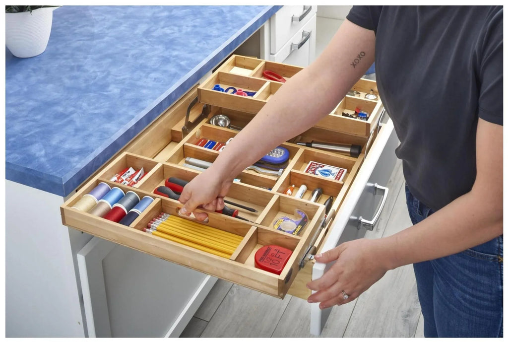 Rev-A-Shelf 4Wtmd-24H-1 4Wtmd Series Tiered Kitchen Organizer Drawer For 24" Cabinets - - Exclusive Design