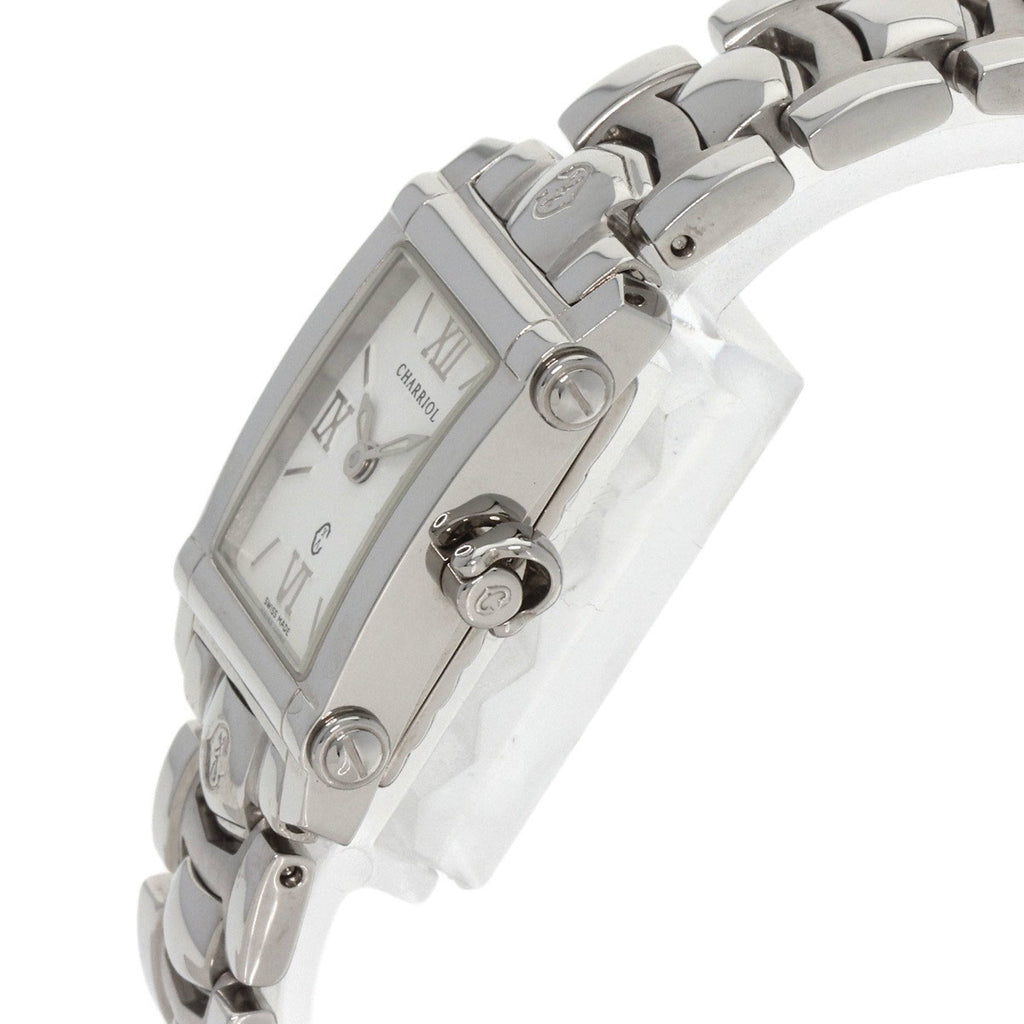 Stylish Pre-Owned Philippe Charriol Ref.9012911 Columbus Watch Stainless Steel/SS Ladies PHILIPPE CHARRIOL (Good)