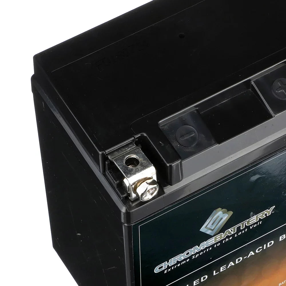 Stylish Chrome Battery Ytx14Ahl-Bs Motorcycle Battery For Yamaha Xs650 650Cc 75-'83