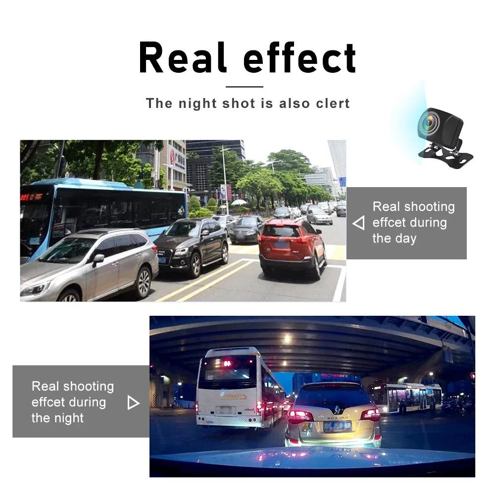 Wireless Backup Camera Kit with Stable Digital Signal, 4.3ââ Monitor& Rear View Camera Installation for Truck, Van, Camping Car, SUV Reverse automatic display