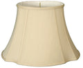 Royal Designs 17" Oval Inverted Corner Lamp Shade Eggshell