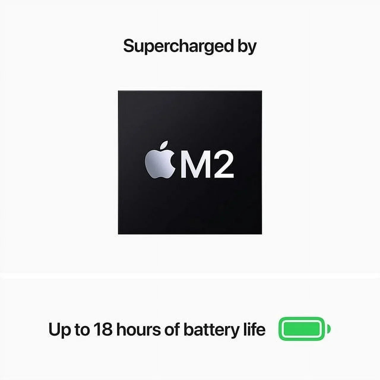 Restored 2022 Apple Air 13" Laptop (M2 Chip, 8- CPU, 24GB RAM 1TB SSD, Space Gray) (MLXX3LL/A) - (Refurbished) - Exclusive Design