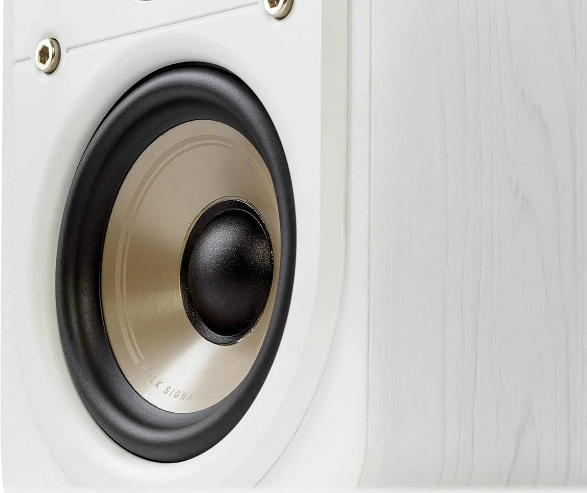 Stylish Polk Signature Elite ES10 - Hi-Fi Home Theater Satellite Surround Speakers (White)