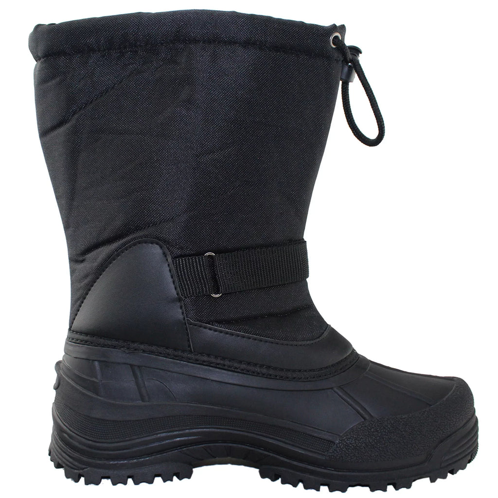 Stylish Tanleewa Men's Winter Boots Waterproof Insulated Snow Boots Anti-Slip Shoe Size 11.5 Adult Male