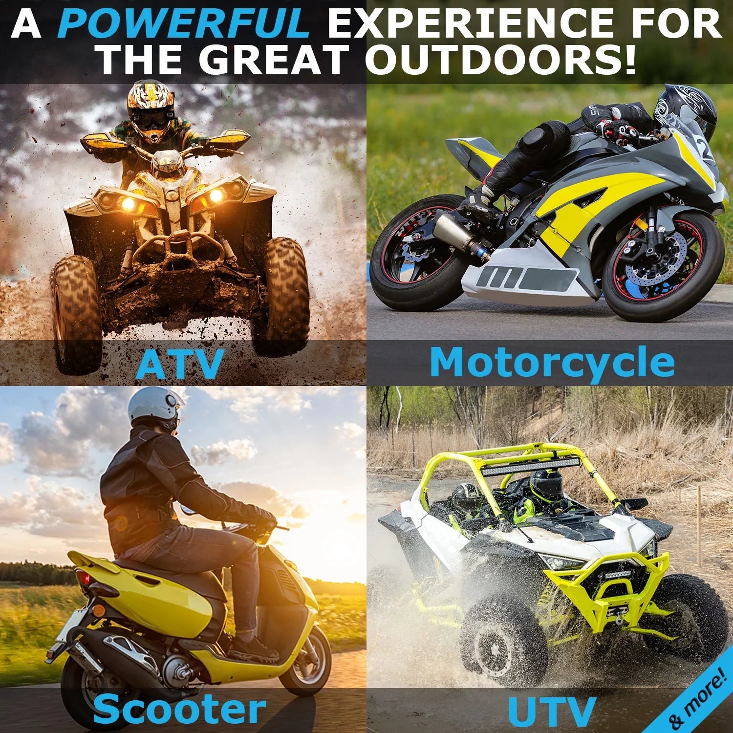 YTX20L-BS Battery Replacement for Jetski ATV Motorcycle - Exclusive Design