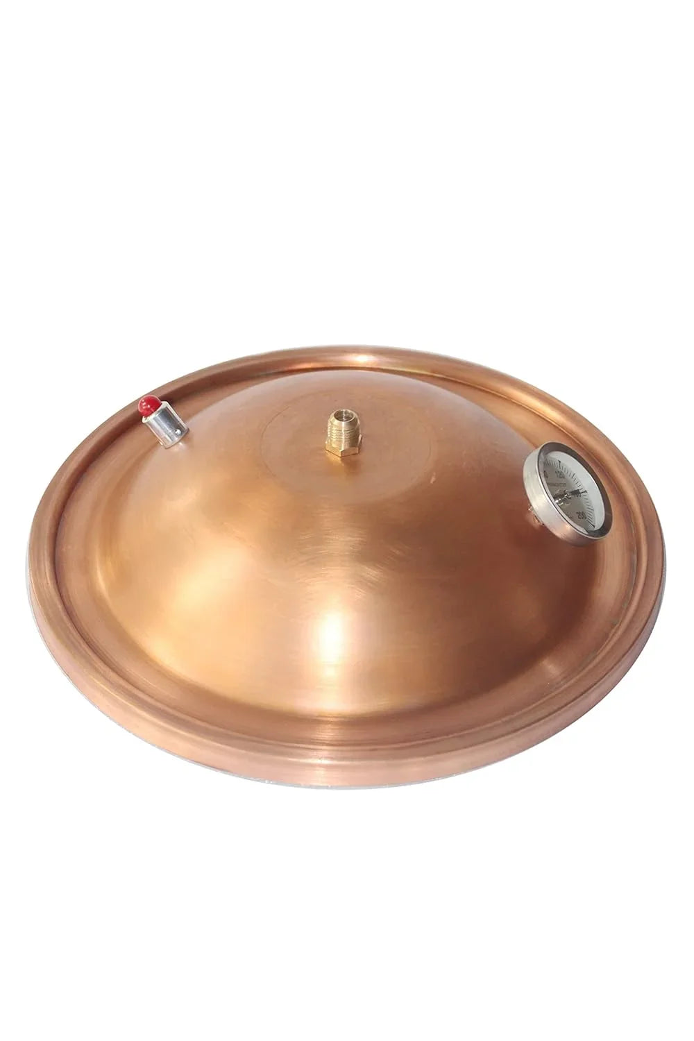 Stylish YINCHEN Water Distiller Copper Lid Pot Still with Thumper Keg Thump (Copper 5 Gallon)