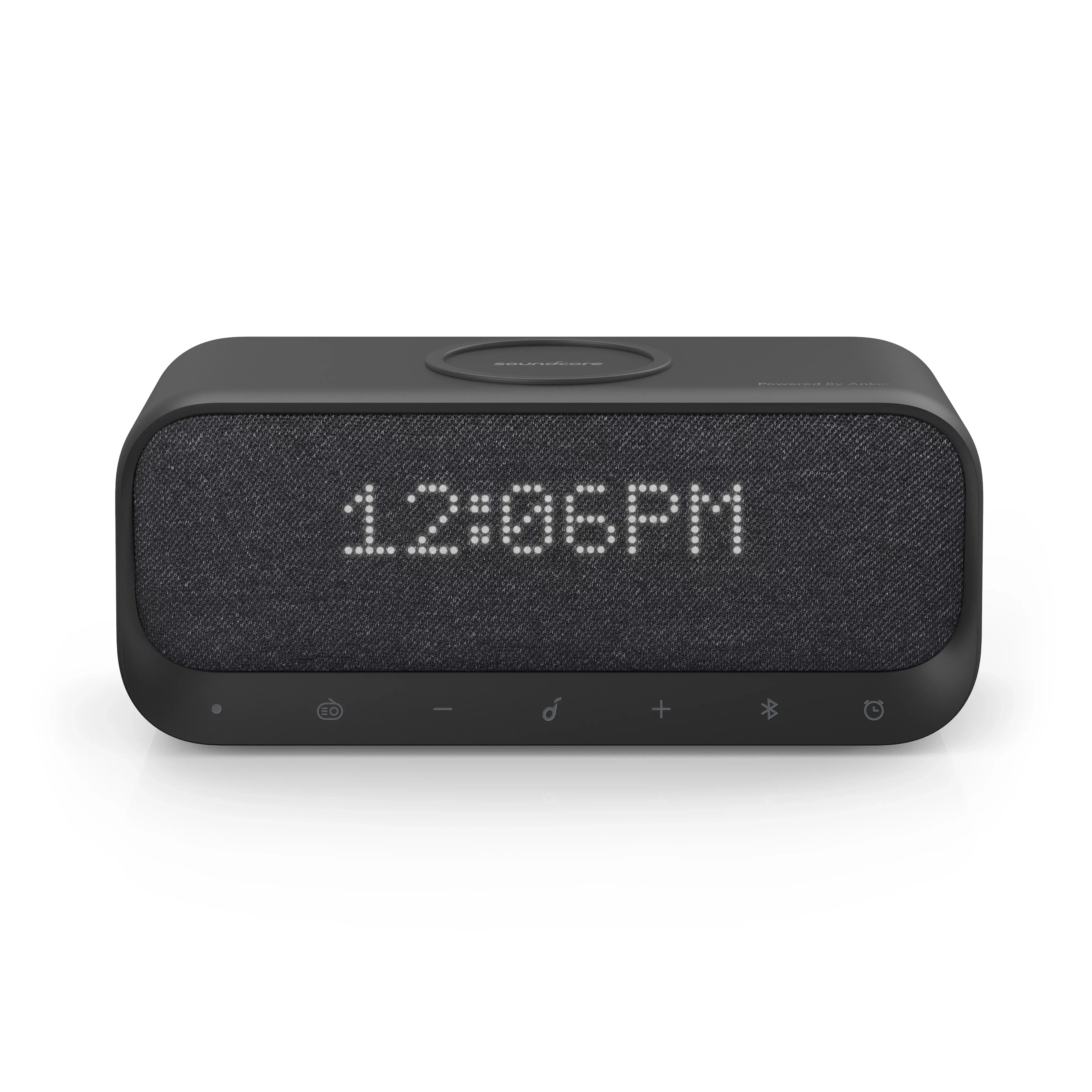 Anker SoundCore Wakey Bedside Speaker, Black - Exclusive Design