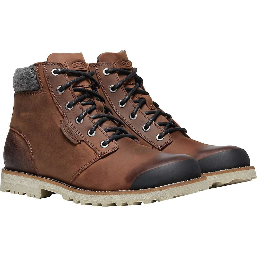 KEEN Men's The Slater 2 Leather Lace Up Style Combat Boots - Exclusive Design