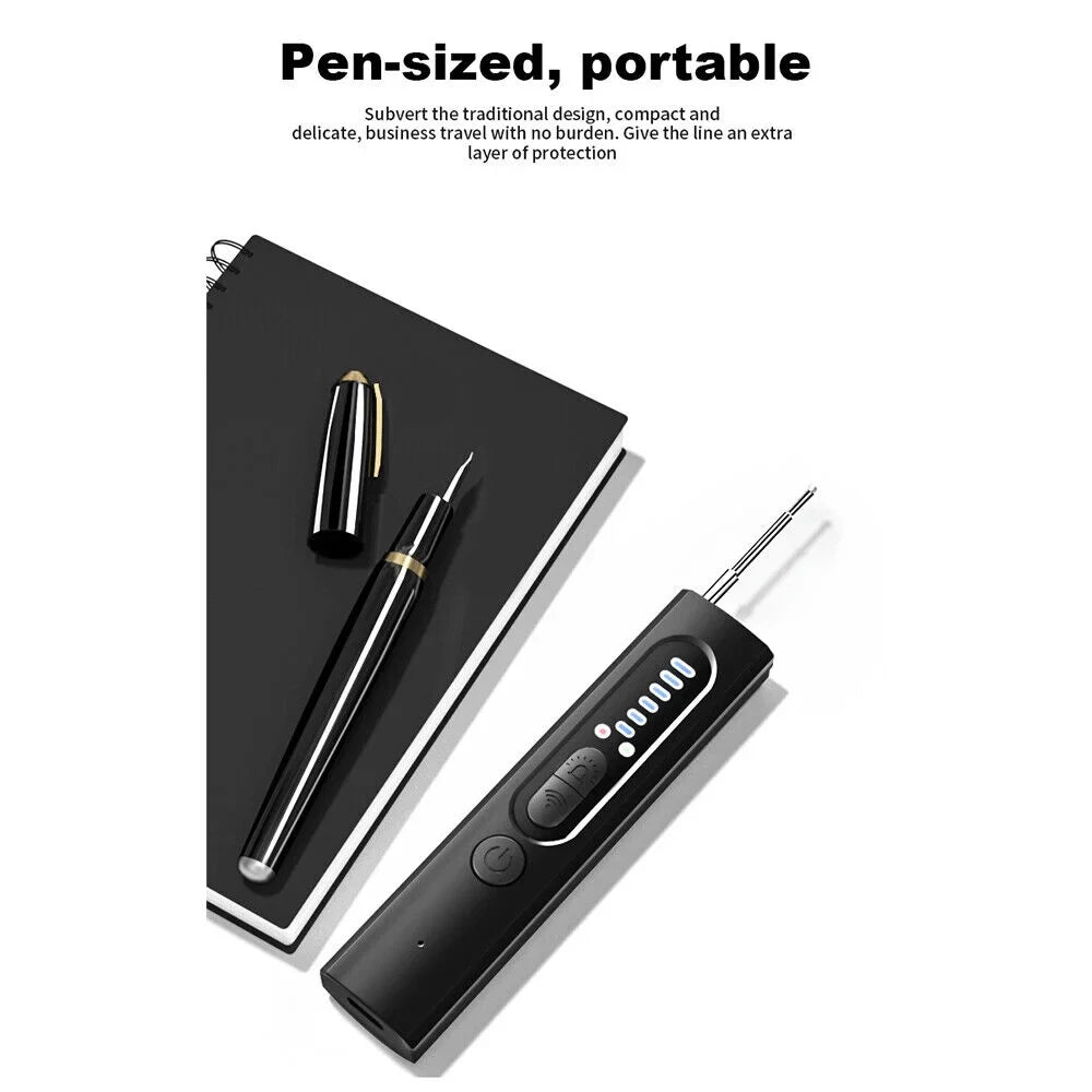 JahyElec Smart Signal Gear Anti-spy Hidden Camera Detector - RF Audio Detection Device