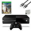 Xbox One Original 500GB Gaming Console Black HDMI Cable With Assassin's Creed Odyssey Game BOLT AXTION Bundle Like New - Exclusive Design
