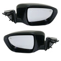 Stylish For 14-16 Rogue USA Built Rear View Mirror Power w/Signal w/o Camera Set Pair
