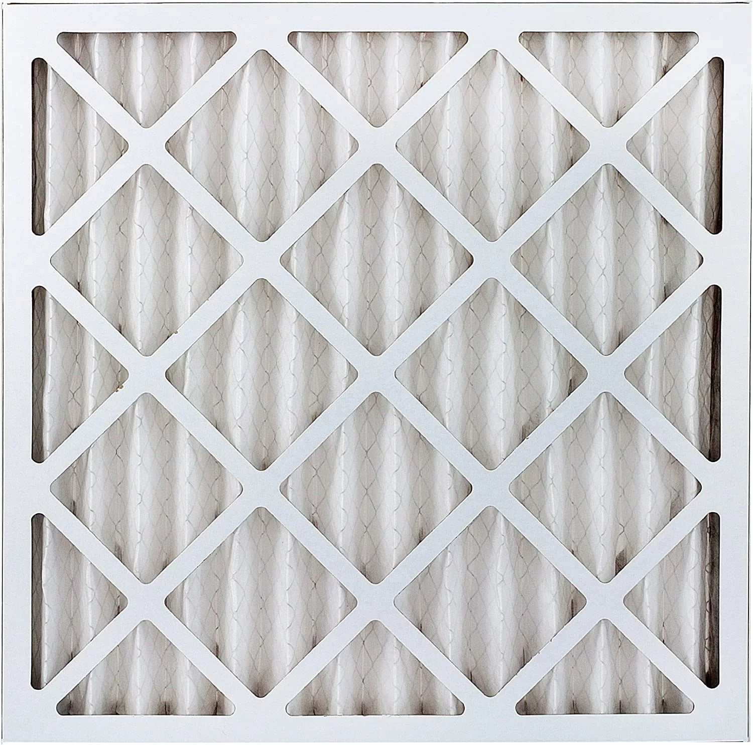 Filterbuy 14x14x4 MERV 8 Pleated HVAC AC Furnace Air Filters (4-Pack) - Exclusive Design