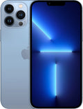 Restored Apple iPhone 13 Pro Max 128GB Sierra Blue LTE Cellular MLKP3LL/A (Refurbished) - Exclusive Design
