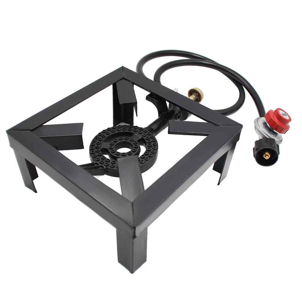 Andoer Portable Fire Control Stove, 8KW Gas Boiling Ring Cast Iron Cooker - Exclusive Design