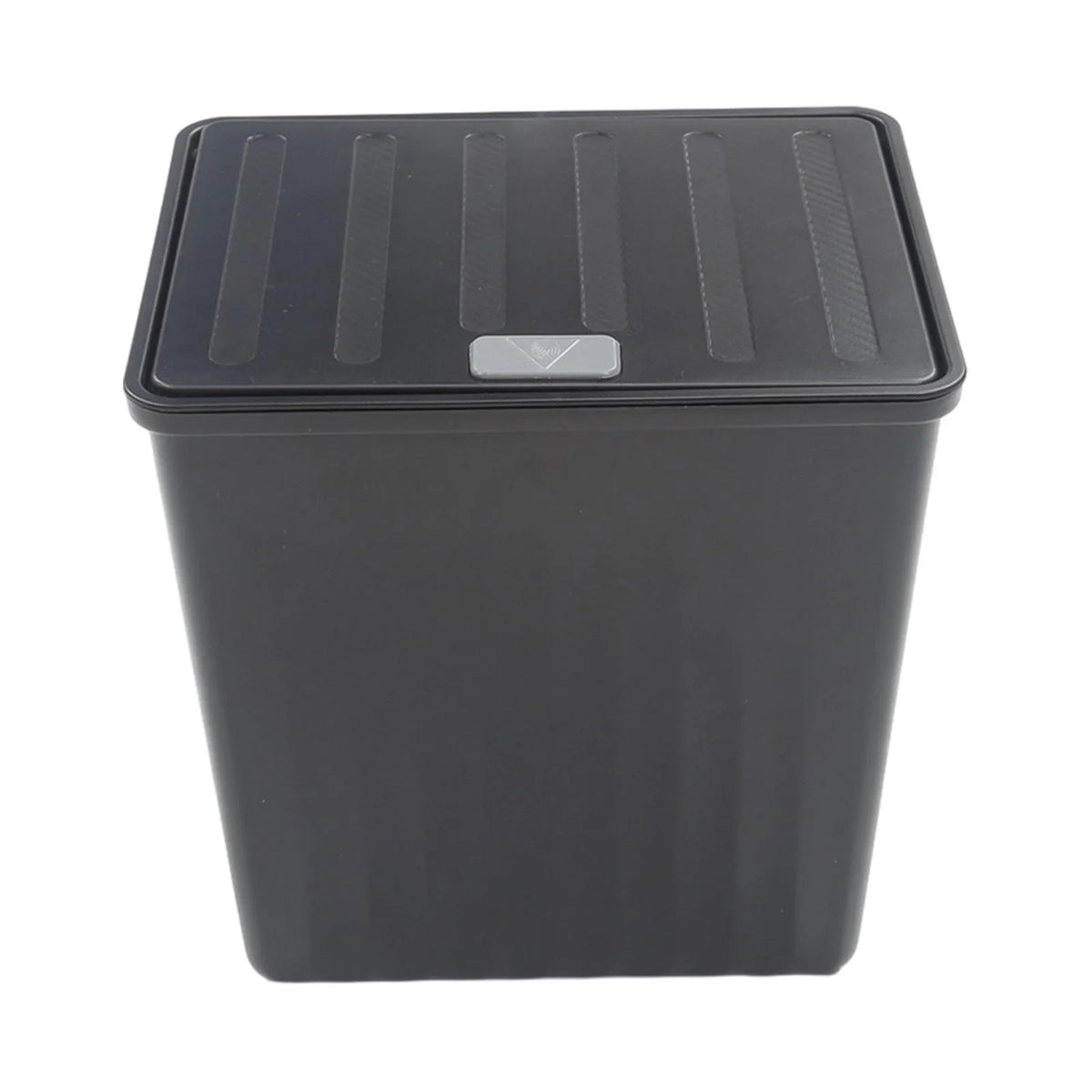 Stylish Car Trash Bin Backseat Storage Box Easy to Install with Lid Rear Center Console Organizer Car Seat Trash Can for Model Y